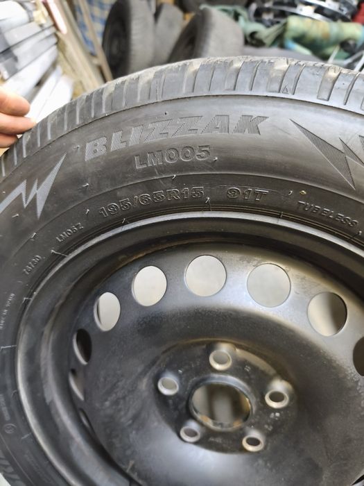 Колеса Skoda, VW, Audi, 195/65R15, розболтовка 5х112, отвір 57,1