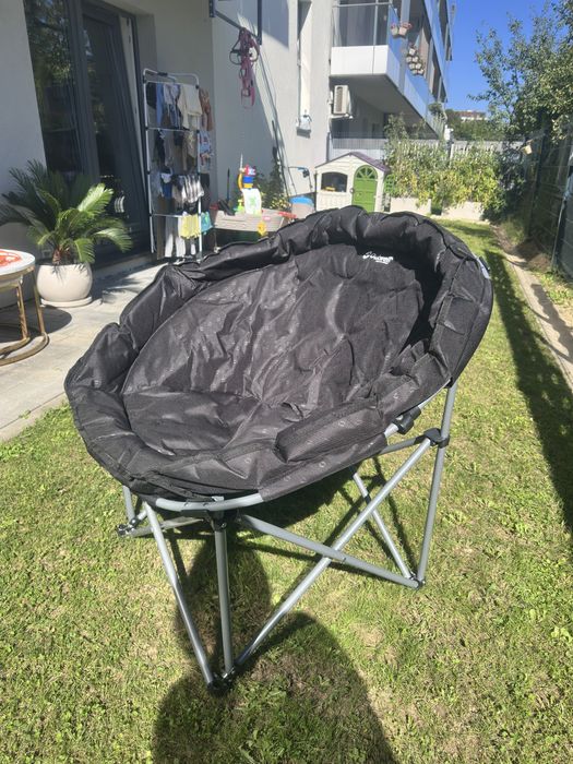Krzesło składane Casilda XL Black Outwell