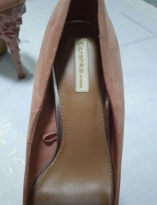 Sapatos salto alto usados 1 vez