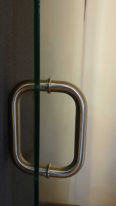 Porta de vidro para duche