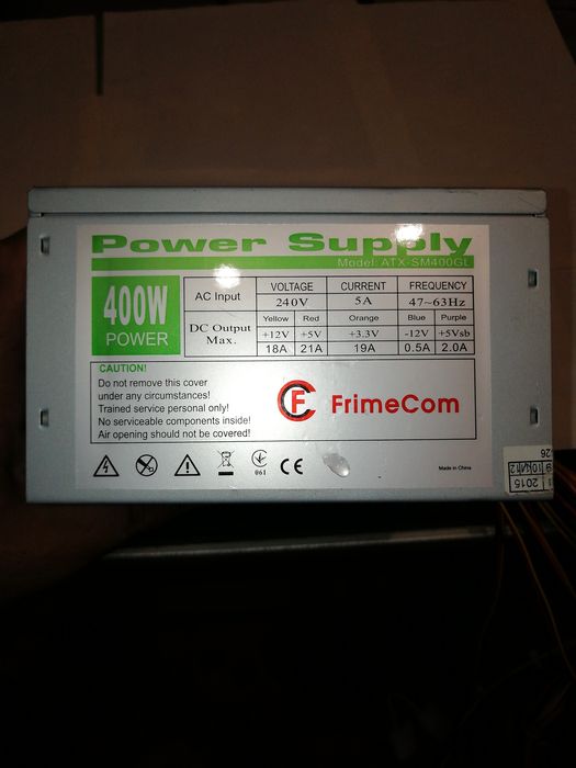 Блок питания FrimeCom 400W