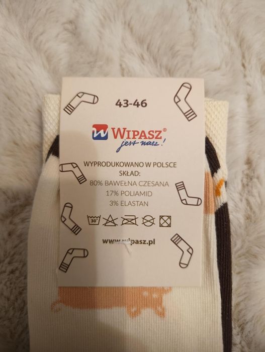 Skarpetki Wipasz rozmiar M 43-46 unisex