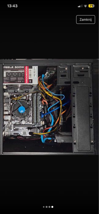 Sprzedam koputer wraz z monitorem asus 60hz