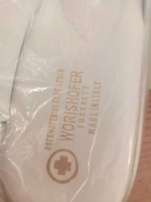 Klapki białe medyczne do gastronomii