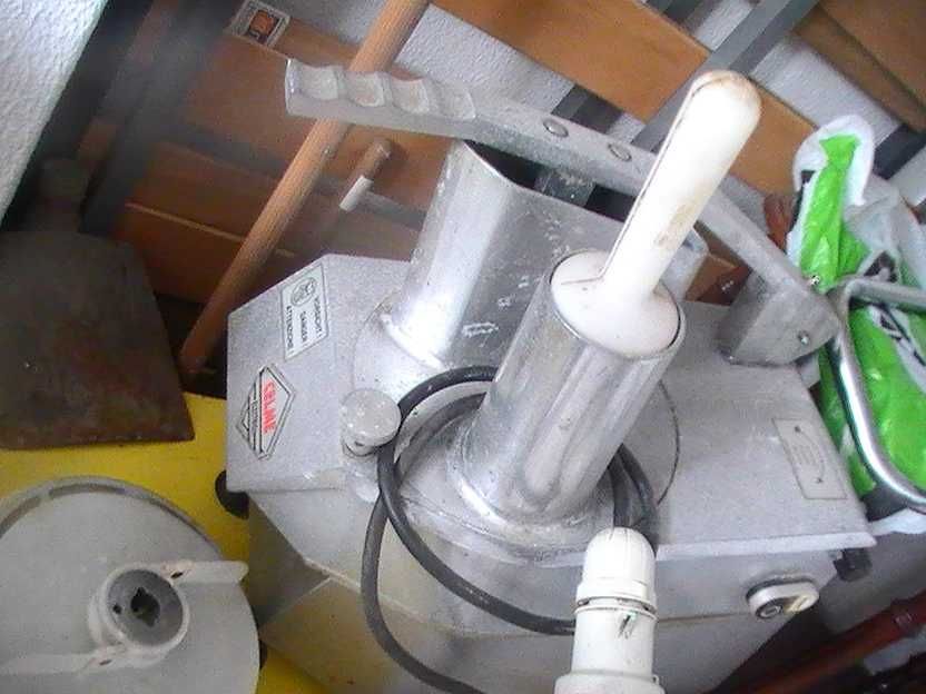 Máquina de palitar batatas
