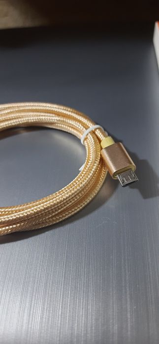 Charging usb data cable  micro USB connector 1м