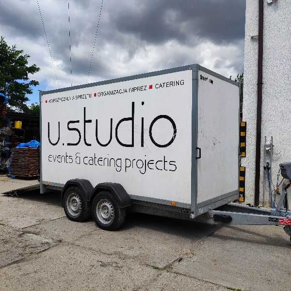 Przyczepa z zabudową WYNAJEM Szczecin