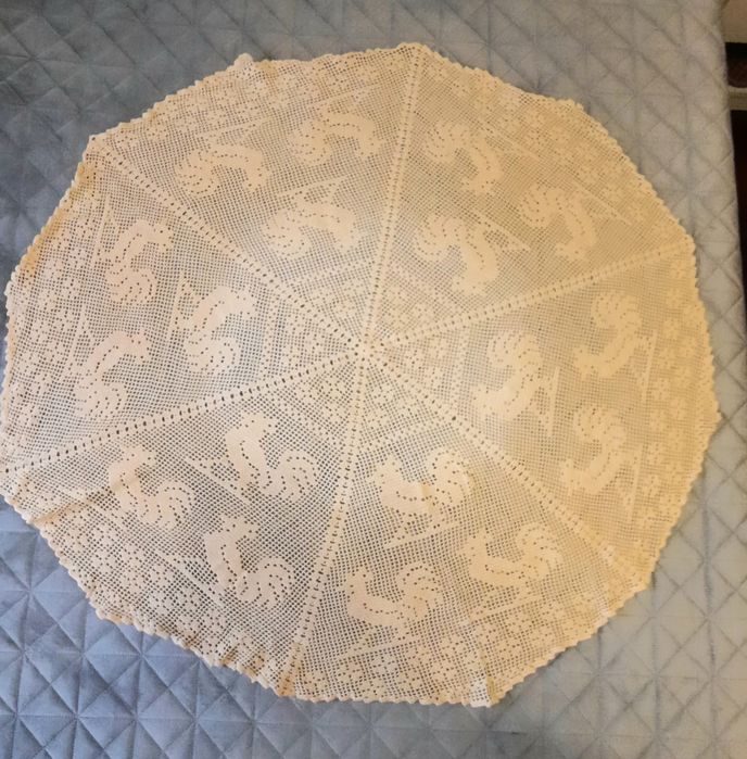 Rendas e bordados. Antigo