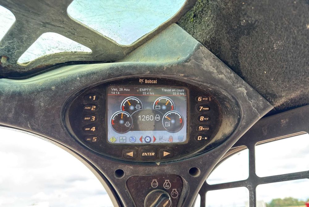 2019 Bobcat S450 Skid Steer Loader — 45 HP, 4x4, 1 550 мм Bucket