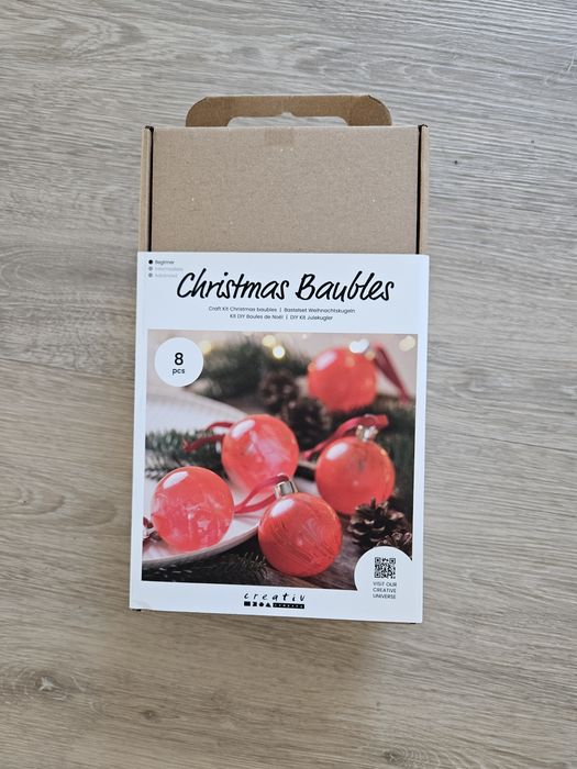 DIY Bolas de Natal
