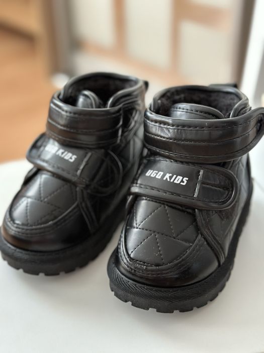 Утеплені чобітки на хлопчика 1/1,5 роки