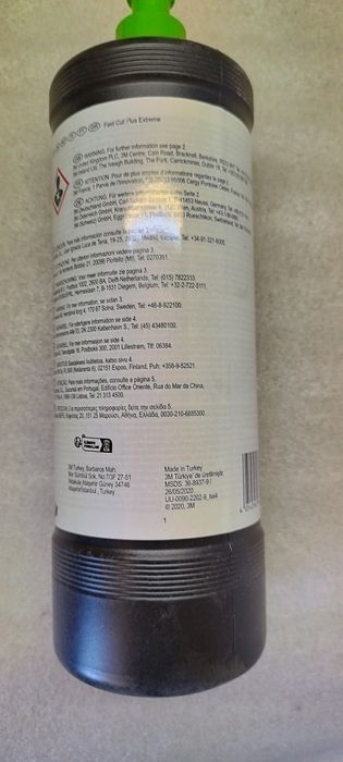 Pasta Polerska 3M Fast Cut Zielony korek