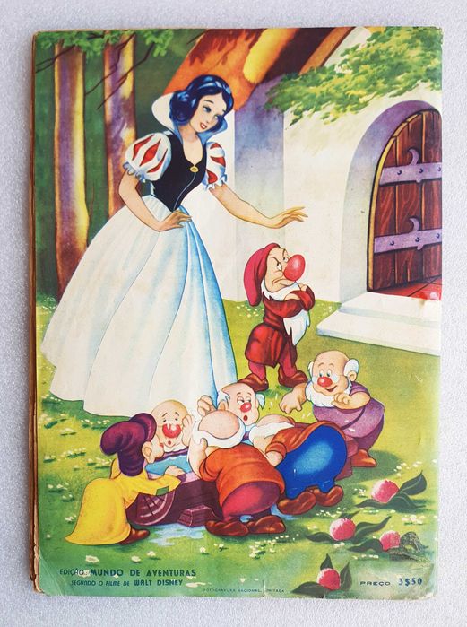 Antiga Caderneta Completa "BRANCA de NEVE" ~ 240 cromos ~ 1952 ~ RARA