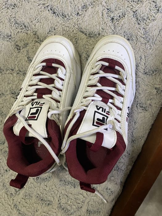 Sapatilhas fila brancas