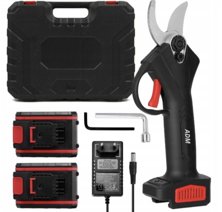 Sekator Elektryczny na Akumulator 88V Nożyce Zestaw 2 x Akumulator