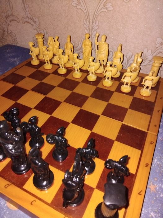 Шахматы римляне 40×40