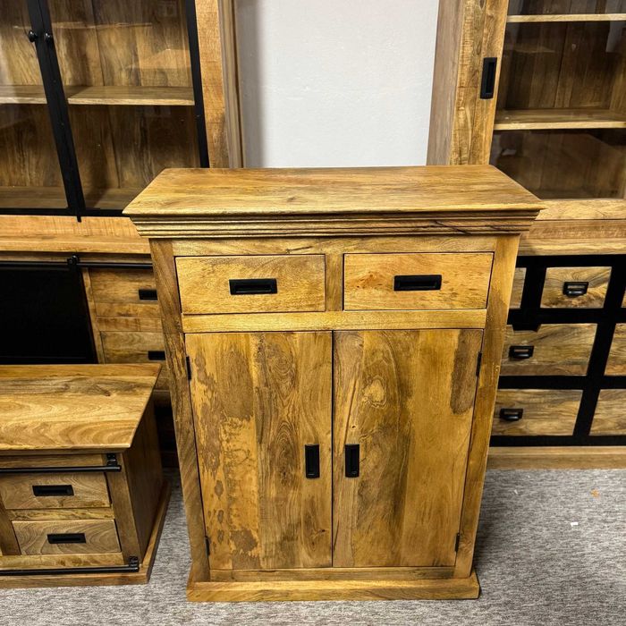 Wyjątkowa komoda egoztyczne drewno mango seria LOFT Nowa F-Vat