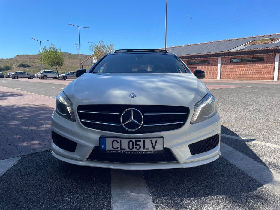 Mercedes A200 2.2CDI AMG Teto de abri estofos alcan e pele — photo 3