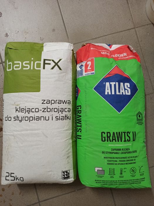 Siatka elewacyjna, narożnik PCV, klej do siatki