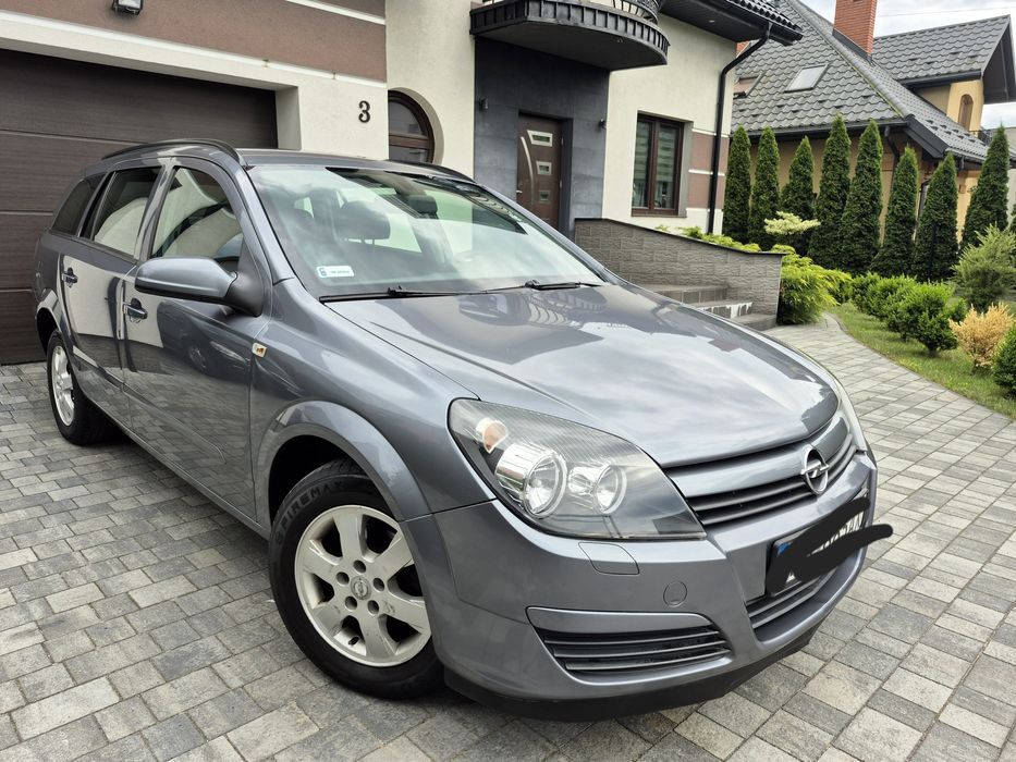 Opel Astra H 1.6 105KM Benzyna Klima 8xPoduszka Tempomat Alufelgi