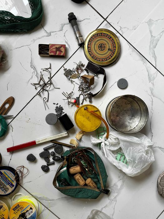 Zestaw akcesoriów wędkarskich