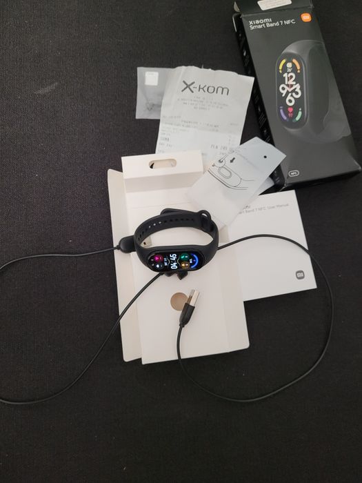 Xiaomi Smart Band 7 NFC – czarny