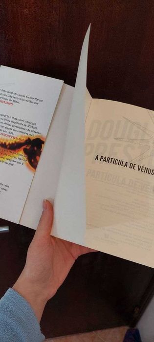 Livro Douglas Preston A partícula de Venus