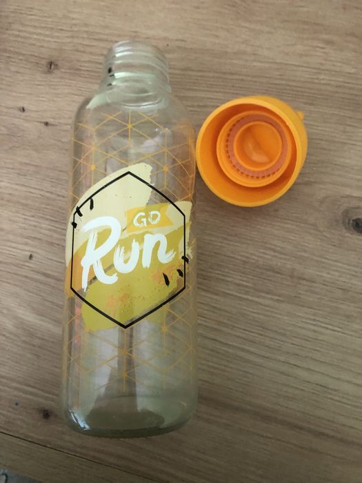 Пляшка для напоїв скляна 450мл