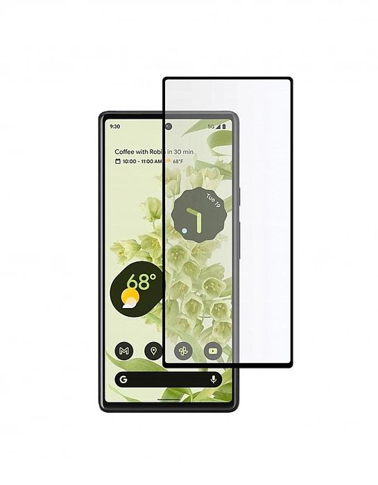 Szkło Hartowane Pełne z Ramką do Google Pixel 6