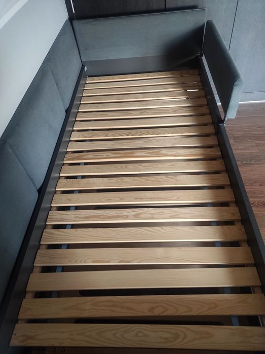 Łóżko Meblik+barierka+panel