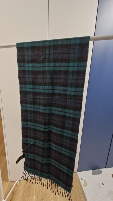 Szalik męski HM H&M jak nowy w kratę kratkę szal