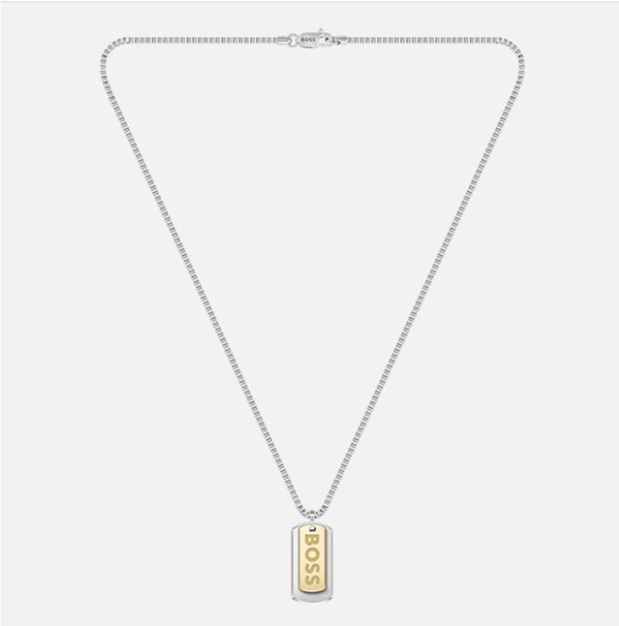 Boss Jewelry

Colar Homem malha prateada com placas