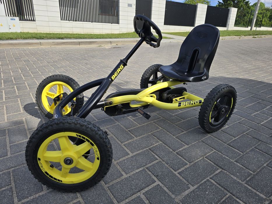 Gokard BERG Buddy Cross Yellow – gokart na pedały