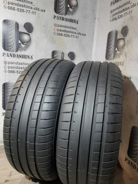 Шини 6.5мм 225/55 R17 DUNLOP SportMaxx RT2 б/у літо склад