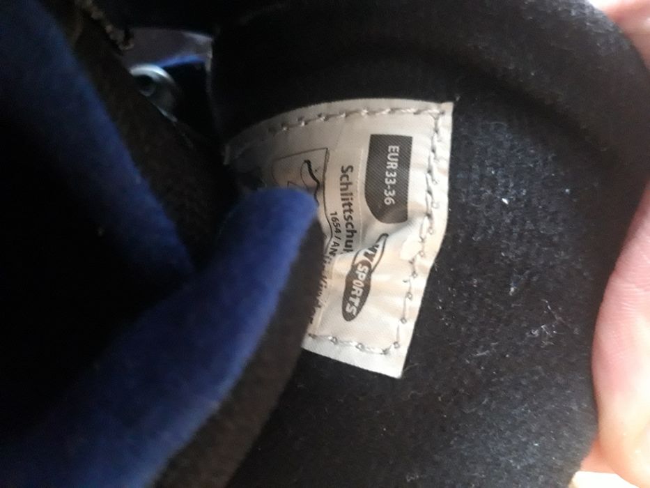 Łyżwy 33-36 Hy sports Thinsulate