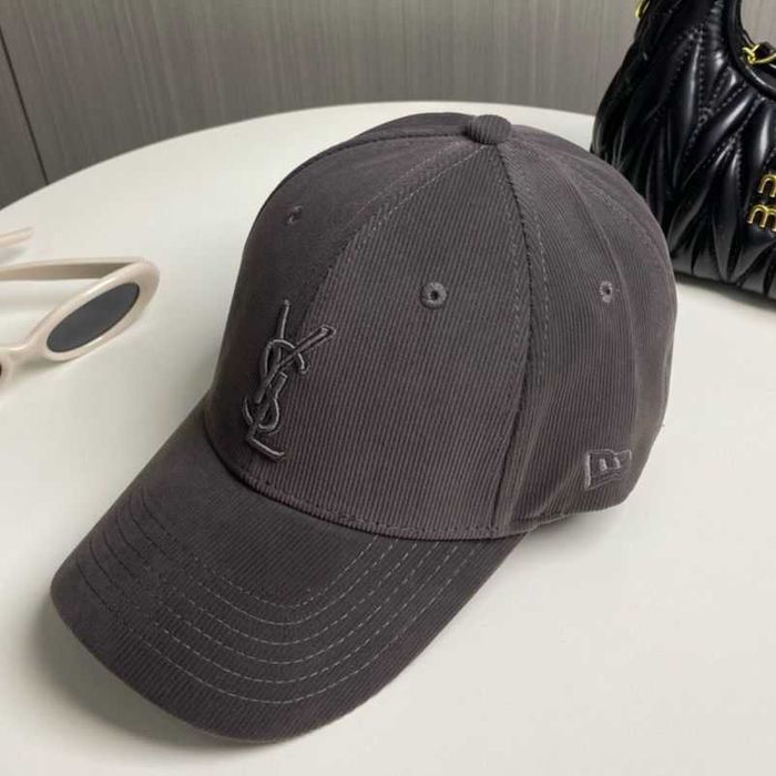 Вельветова бейсболка кепка New Era Yves Saint Laurent