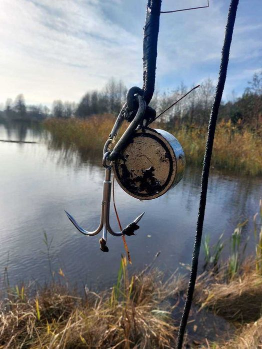 Magnes do łowienia poszukiwań F200Gold lina rękawiczki kotwica MAGTOM