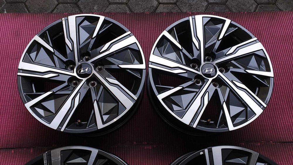4238-Jantes 17 5x114.3 Originais Hyundai Tucson, i30, i20, Kia, etc.