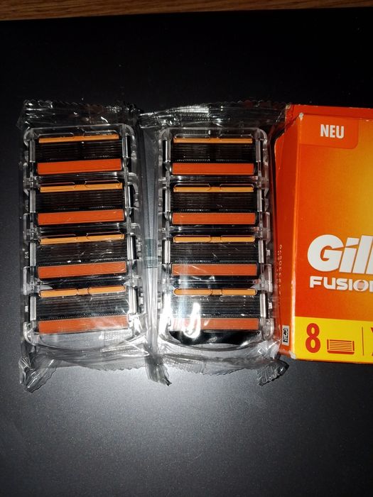 8 sztuk Wkłady Nożyki do maszynki Gilette 6-cio ostrzowe