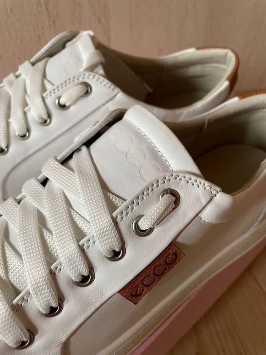 Кеди ECCO  шкіряні білі