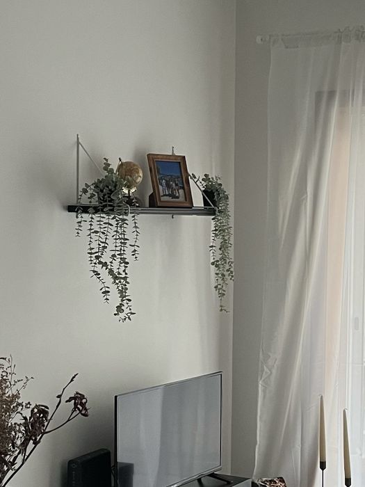 Ikea estante de parede preto