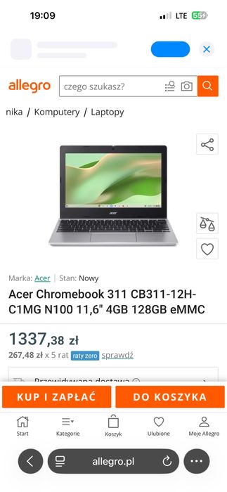 Acer Chromebook 311