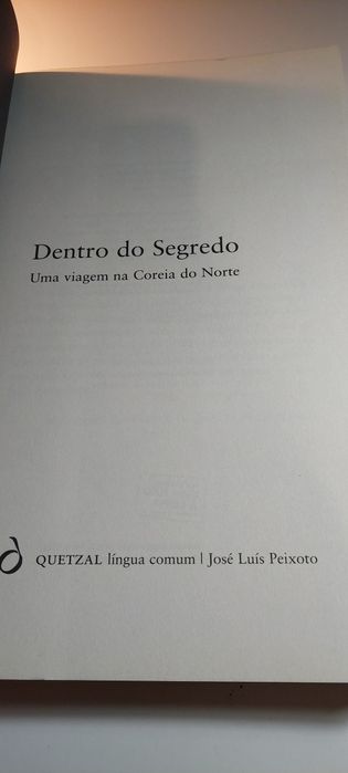 Dentro do Segredo - José Luís Peixoto