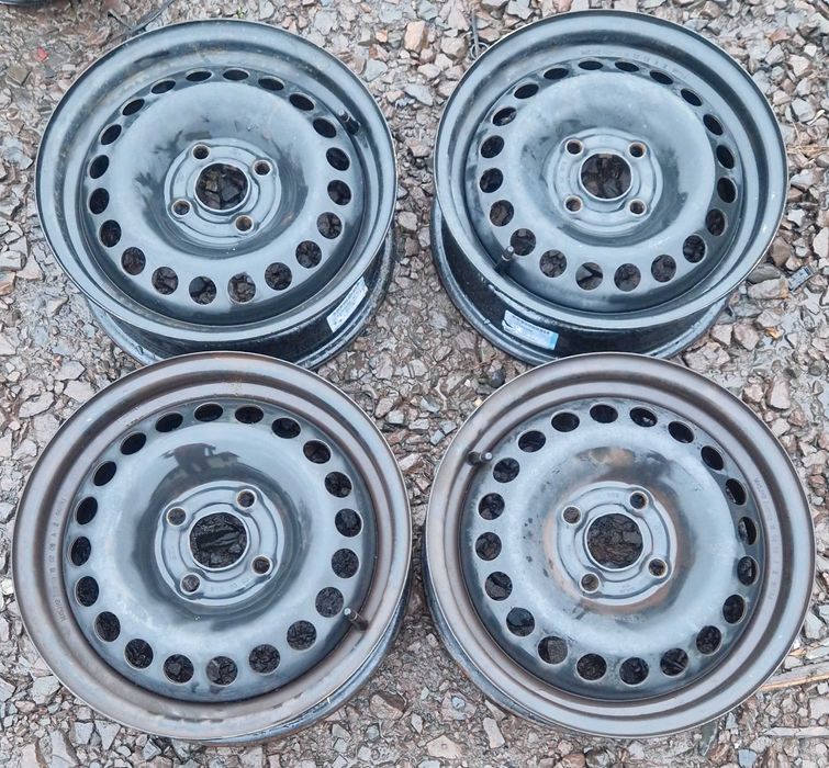 Felgi stalowe Opel Karl 4x100 5Jx14 IS38 TPMS Kpl.
