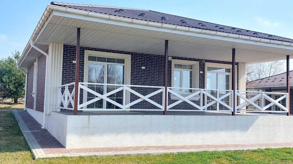 Продаж будинку з ремонтом ніхтоне жив  В британському стилі Інфрастуктура Зупинка Путрівка 30 хв до Києва 90кв м 7с  Ландшафт Автополив Паркан