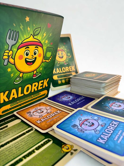KALOREK – edukacyjno-rozrywkowa gra karciana o zdrowym stylu życia