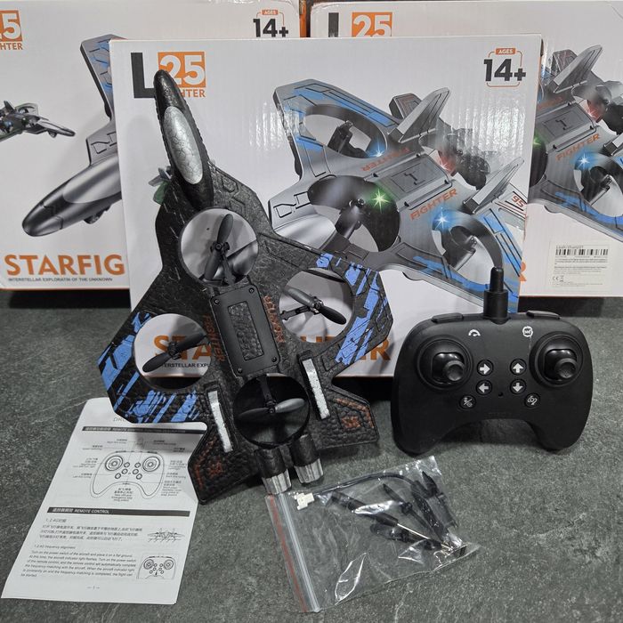 Літак винищувач на радіокеруванні від USB радіокерований квадрокоптер