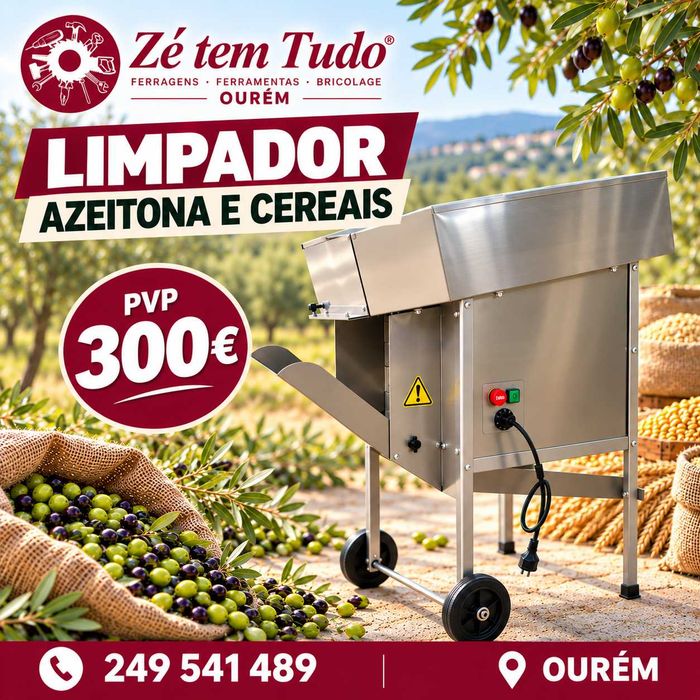 Limpador Azeitona e Cereais Inox