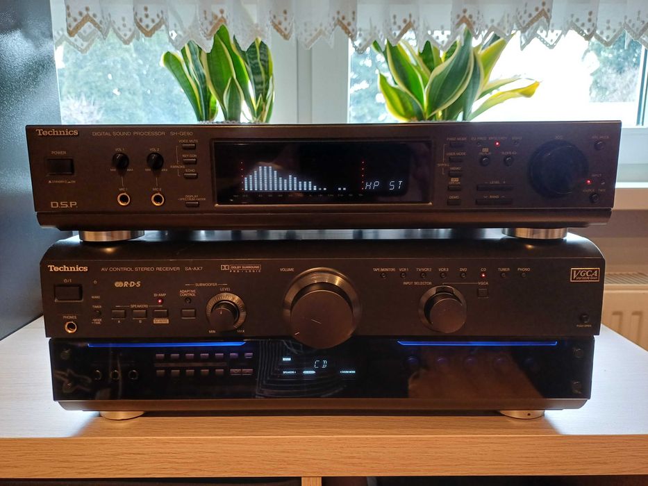 Zestaw Technics SA-AX7 i SH-GE90