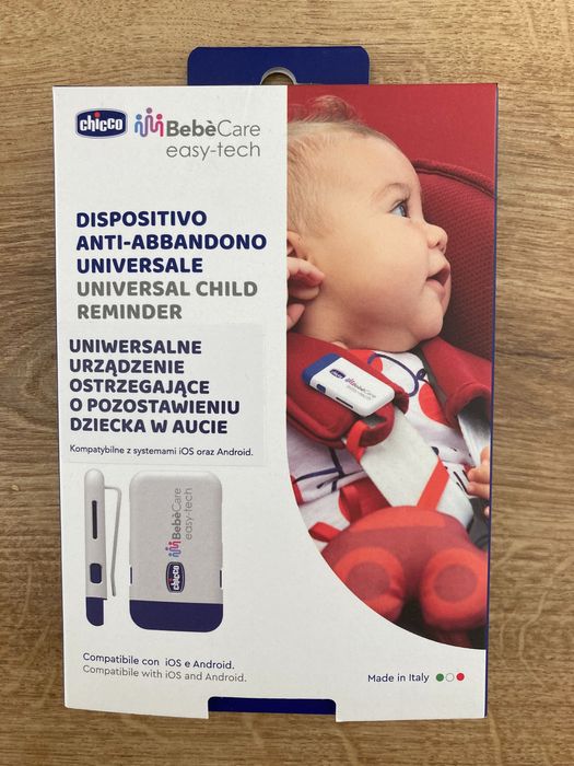 Uniwersalne urządzenie ostrzegające o pozostawieniu dziecka w aucie